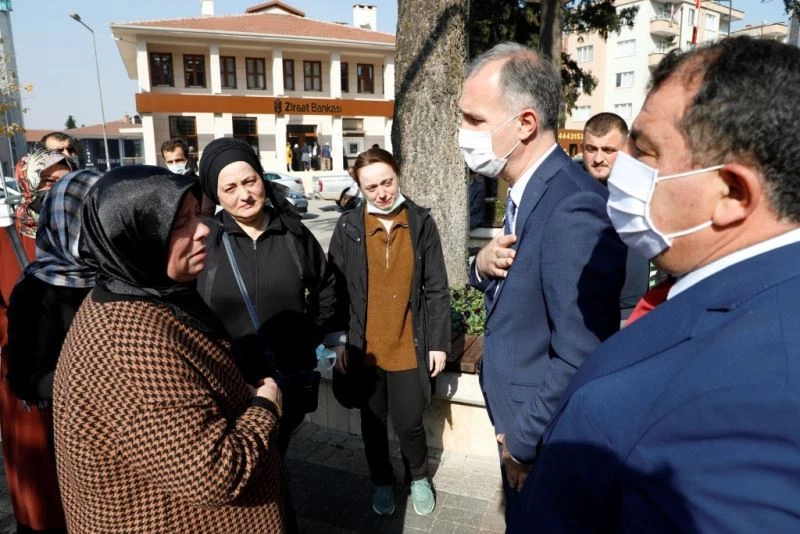 Kalp krizi geçiren cenaze hizmetleri memuruna son veda
