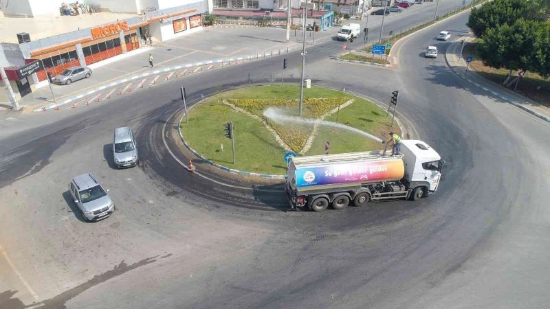 MESKİ’nin arıttığı atıksular refüj ve peyzaj sulamada kullanılıyor
