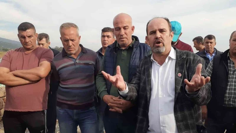 Söke’de karides çiftliği eylemi
