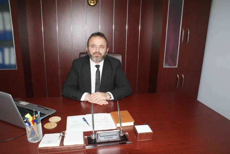 Manyas’a atanan Müftü Bostan göreve başladı
