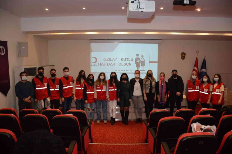 Anadolu Üniversitesi’nde Türk Kızılayı’ndan bilgilendirme toplantısı

