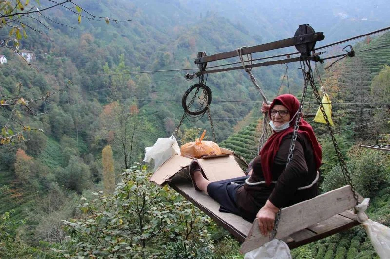 Hayatları çelik tele bağlı
