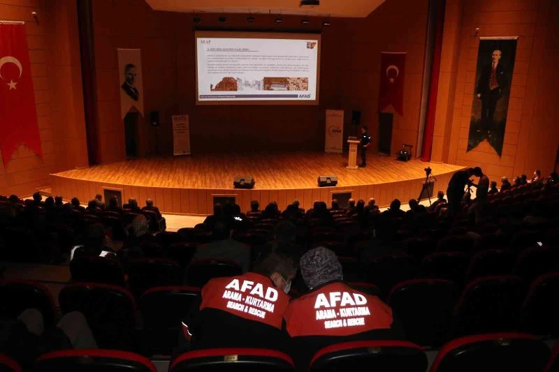 Karabük’te doğal afetlerin etkilerini azaltmak için hazırlanan İRAP tanıtıldı
