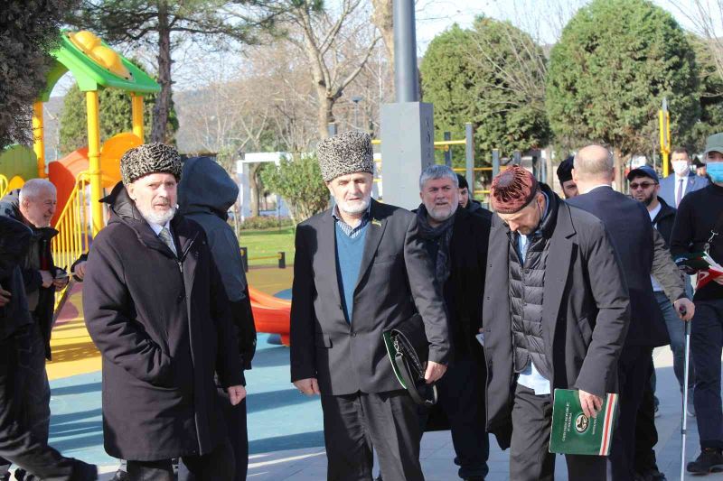 Kocaeli’de Cevher Dudayev Parkı törenle açıldı
