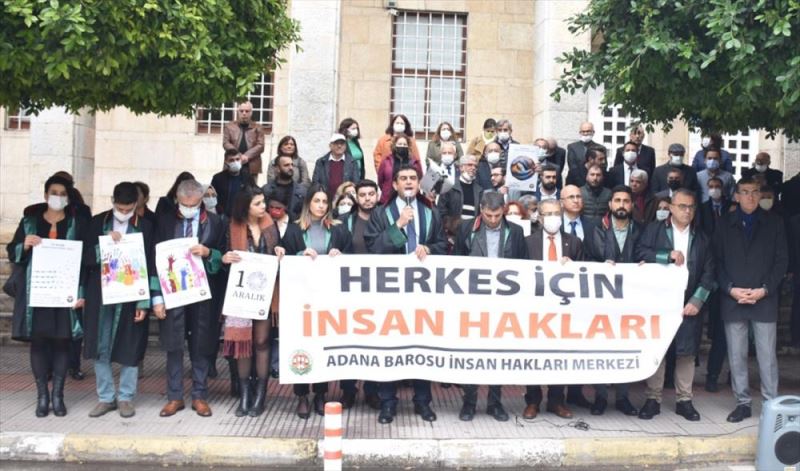 Adana Barosu’ndan 10 Aralık Dünya İnsan Hakları Günü açıklaması