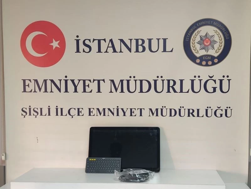 Şişli’de ‘bukalemun’ lakaplı hırsız önce güvenlik kameralarına sonra polise yakalandı
