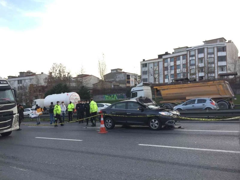 Haramidere bağlantısında feci kaza: 1 ölü
