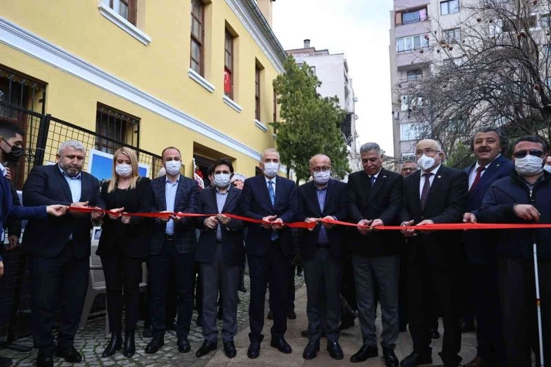 Tarihi Adil Beştaş Evi törenle hizmete açıldı
