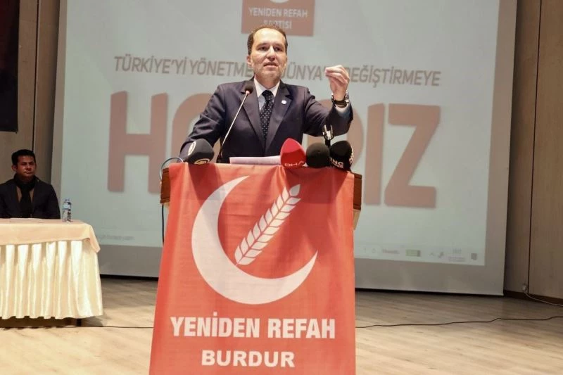 Yeniden Refah Partisi lideri Erbakan: “Bu millet Çin modelini değil, bir an evvel seçim sandığını görmek istiyor”
