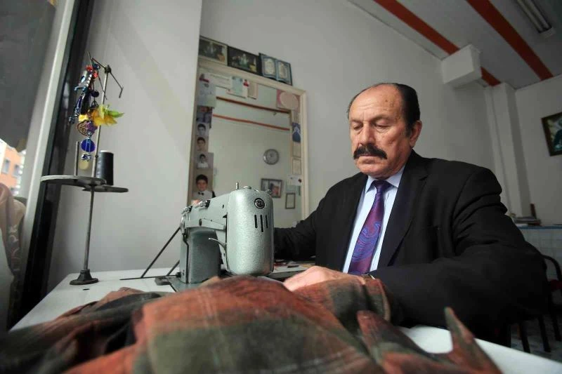 Yarım asırdır terzilik yapıyor
