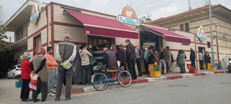 Tarsus’taki ’Et Market’te zam uygulanmayacak
