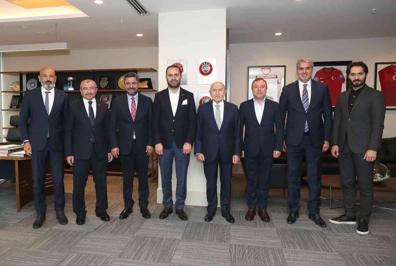 Engelli Spor Federasyonları başkanlarından Nihat Özdemir’e ziyaret
