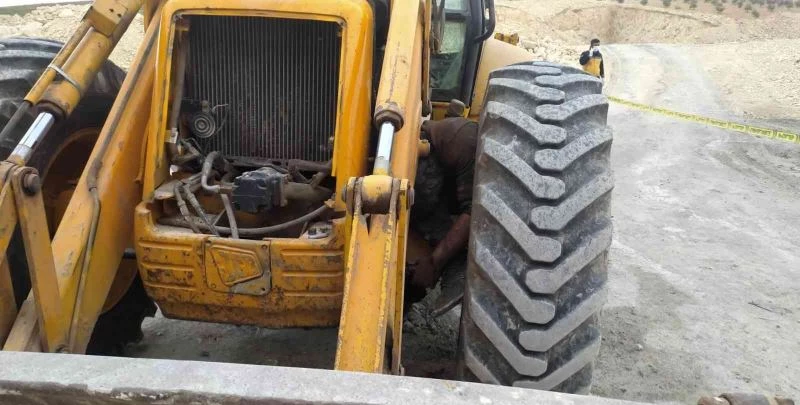 Kepçe operatörünün feci ölümü
