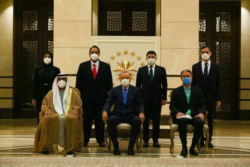 Cumhurbaşkanı Erdoğan, Birleşik Arap Emirlikleri Büyükelçisini kabul etti
