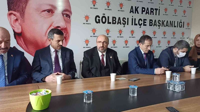 Gölbaşı ilçesinde AK Parti daraltılmış danışma meclisi toplantısı düzenledi
