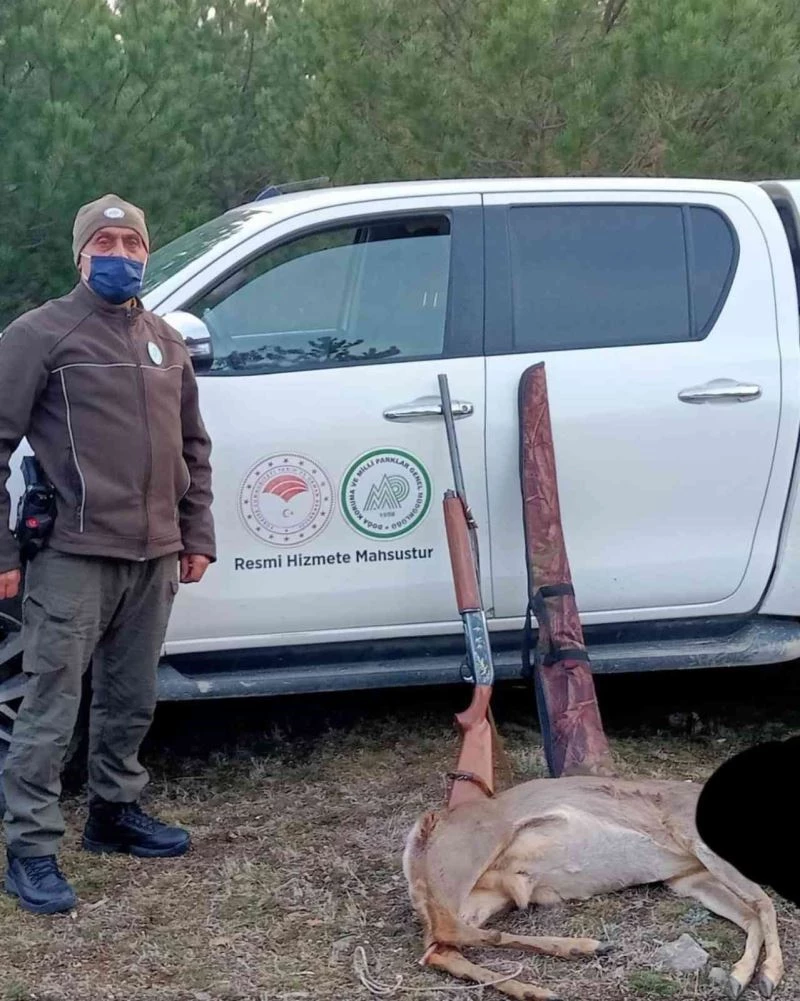Kaçak avlanan 2 kişiye 10 bin 294 lira para cezası kesildi

