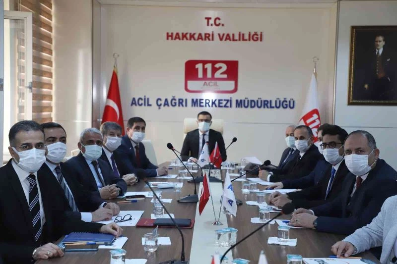 Hakkari’de risk azaltma toplantısı
