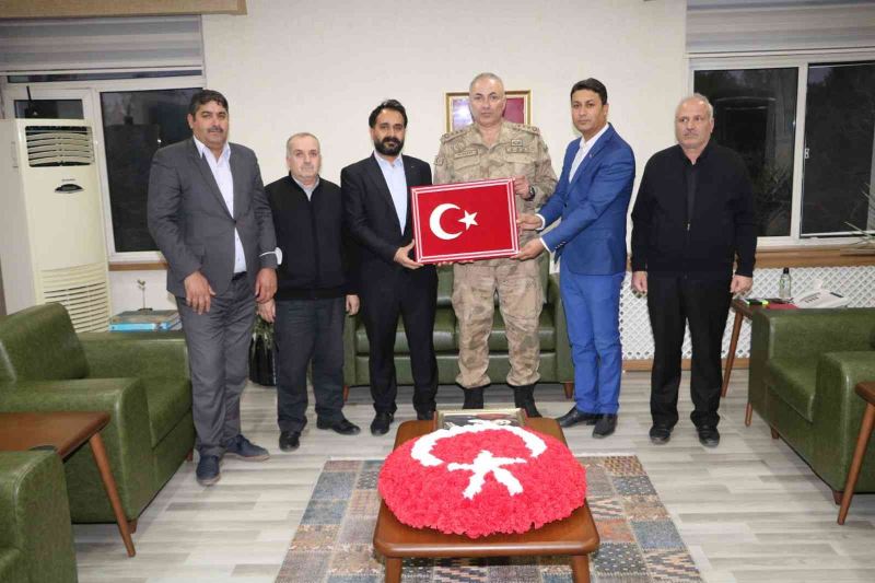 Kıdemli Albay Başkaya, Güvenlik Köy Korucuları temsilcileriyle bir araya geldi
