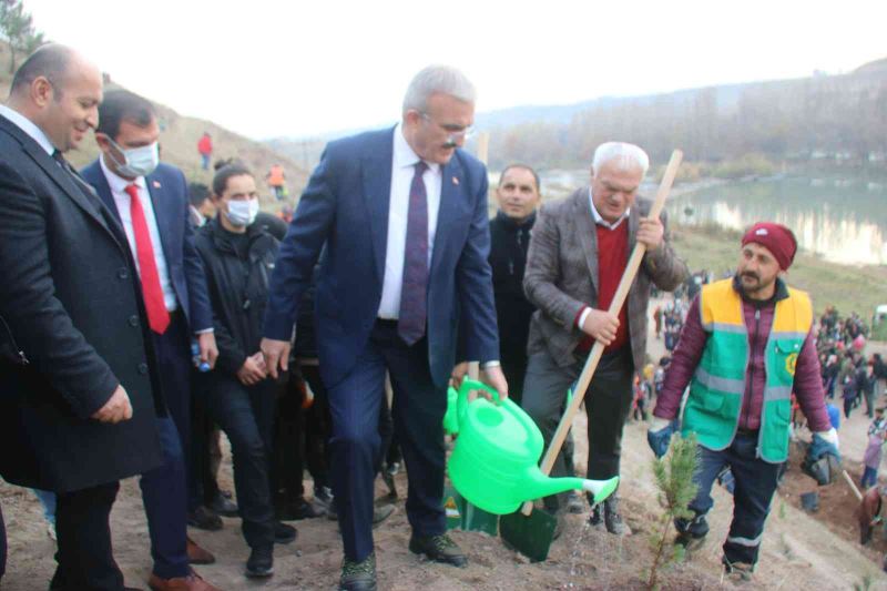 Diyarbakır Fetih 1382 Hatıra Ormanı’nda 10 bin 918 ağaç dikildi
