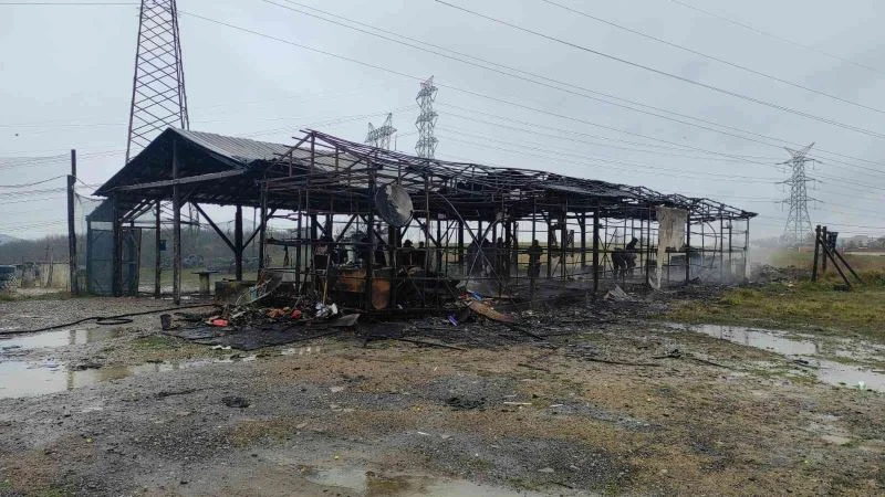 Kampüs civarındaki işletmede patlayan tüp panik oluşturdu
