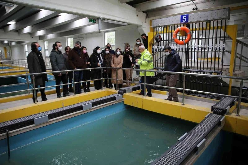 Sağlık çalışanlarından İvedik İçme Suyu Arıtma Tesisi’ne tam not
