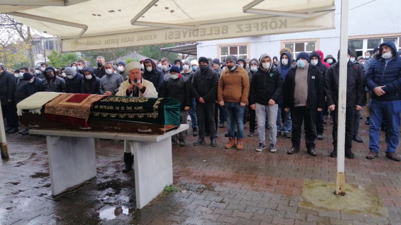 Önce cinayet işleyip, sonra yaşamına son veren temizlik işçisi defnedildi
