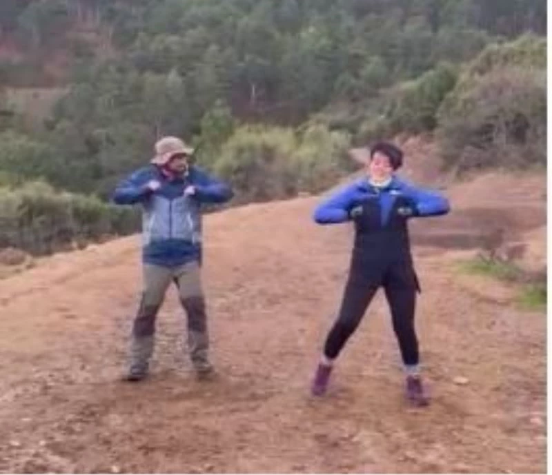 Zirvede ‘Zumbalı’ kutlama
