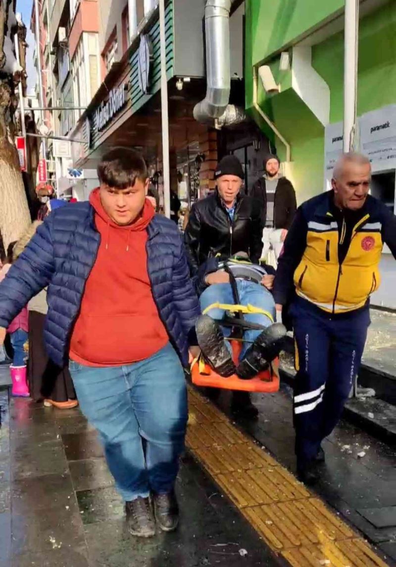 ATM’de para çekerken hayatının şokunu yaşadı
