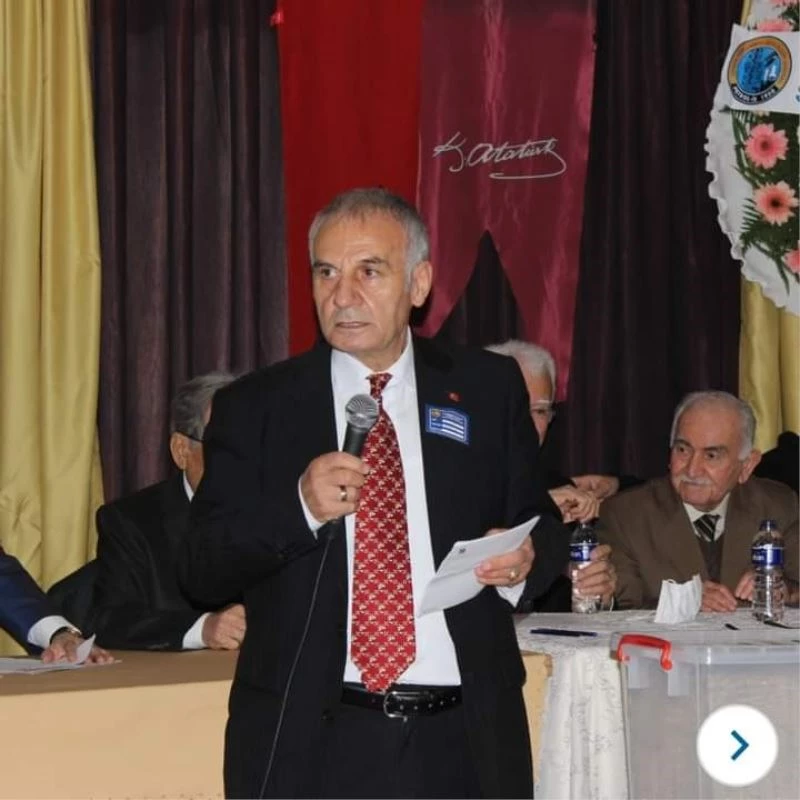 Emekliler Derneği Şubesinin yeni başkanı Ahmet Türkmen oldu
