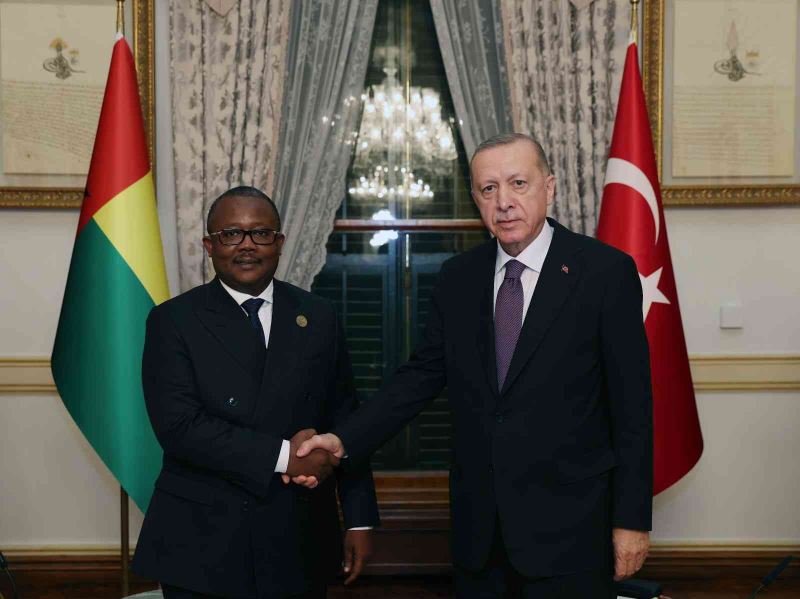 Cumhurbaşkanı Erdoğan, Gine Bissau Cumhurbaşkanı Umaro Sissocoi ile görüştü
