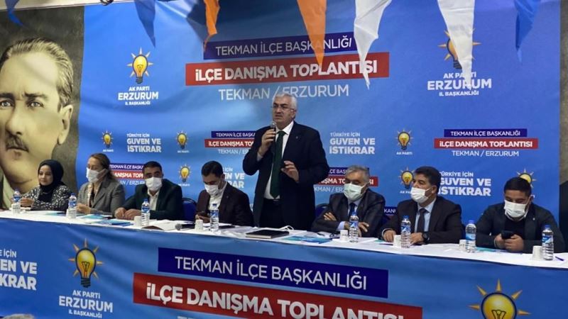 AK Parti Tekman ve Hınıs’la danıştı
