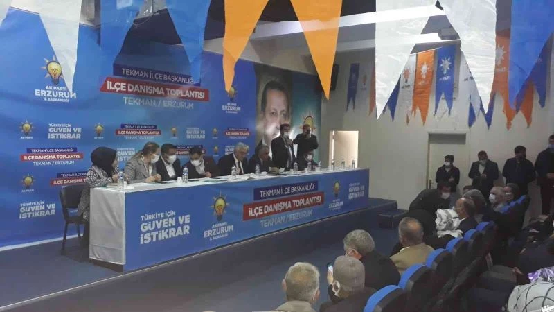 Tekman’da AK Parti İlçe Danışma Toplantısı düzenlendi
