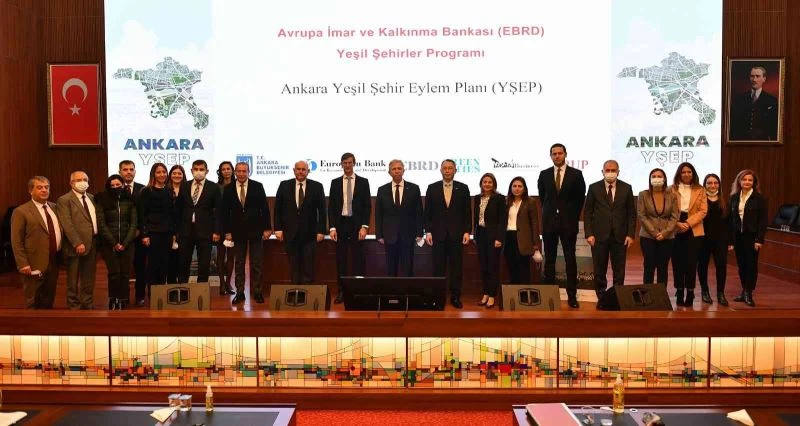 Ankara’nın ’Yeşil Şehir Eylem Planı’ kamuoyuna tanıtıldı

