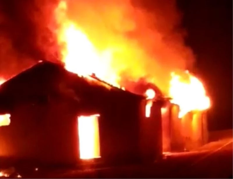 Hakkari’deki yangın hasarı 1 milyon TL üzerinde
