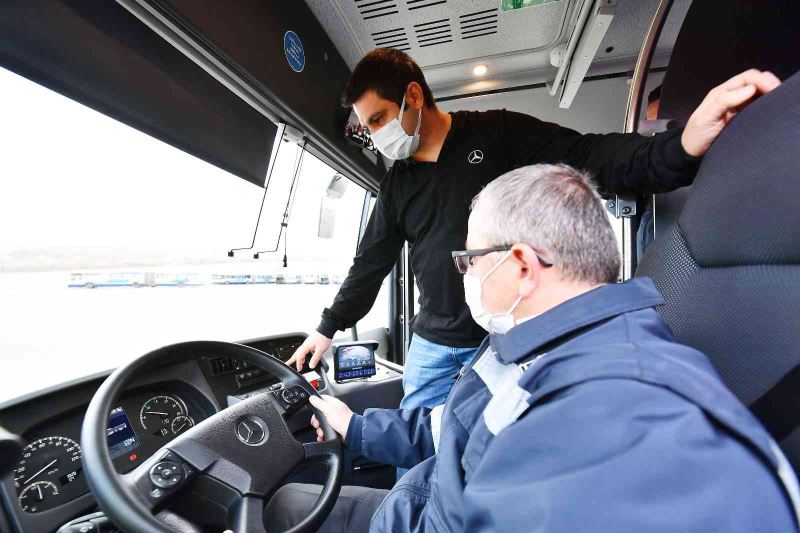 Ankara’nın yeni otobüsleri için EGO şoförleri sürüş eğitiminde
