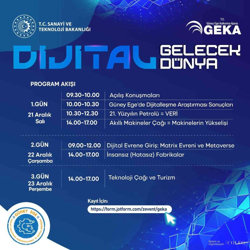 Dijital Dünya, Dijital Gelecek isimli konferanslar başlıyor
