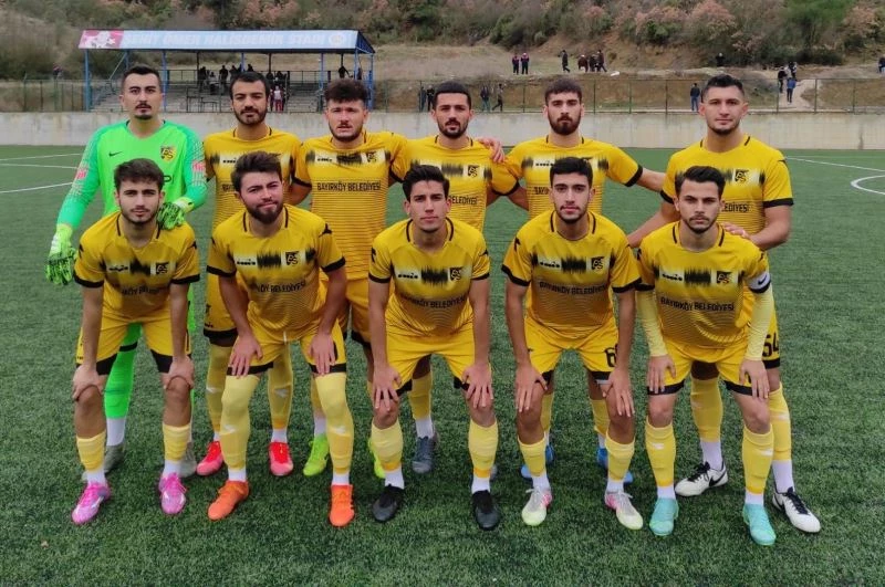 Bayırköyspor kendi evinde mağlup oldu
