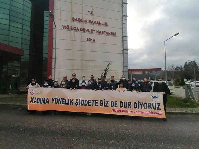 Yığılca Devlet Hastanesinde eğitim
