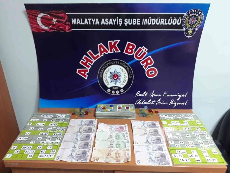 Tombala oynayan 11 şahsa ceza
