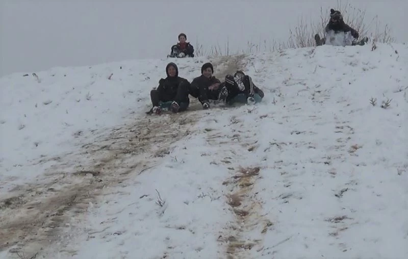 Kütahyalıların kayak keyfi
