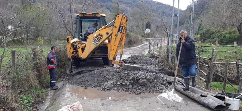 Kdz. Ereğli’de su taşkınlarına karşı alt yapı güçlendiriliyor
