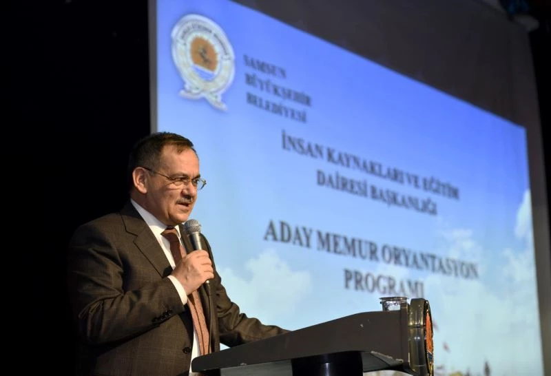 Başkan Demir’den memurlara: “Canla başla çalışın”
