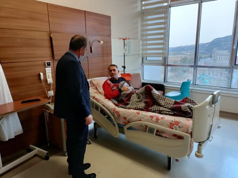 Başkan Kılınç, hasta ve hasta yakınlarıyla bir araya geldi
