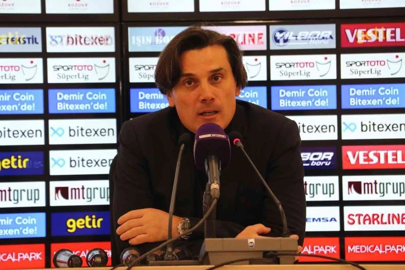 Montella: “Fatih hocanın olmayışını avantaja çevirmemiz bizim için iyi oldu”
