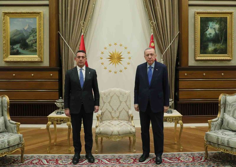 Cumhurbaşkanı Erdoğan Fenerbahçe Spor Kulübü Başkanı Koç’u kabul etti
