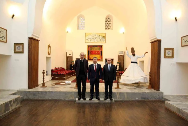 ÖSYM Başkanı Aygün’den Rektör Ataç’a ziyaret
