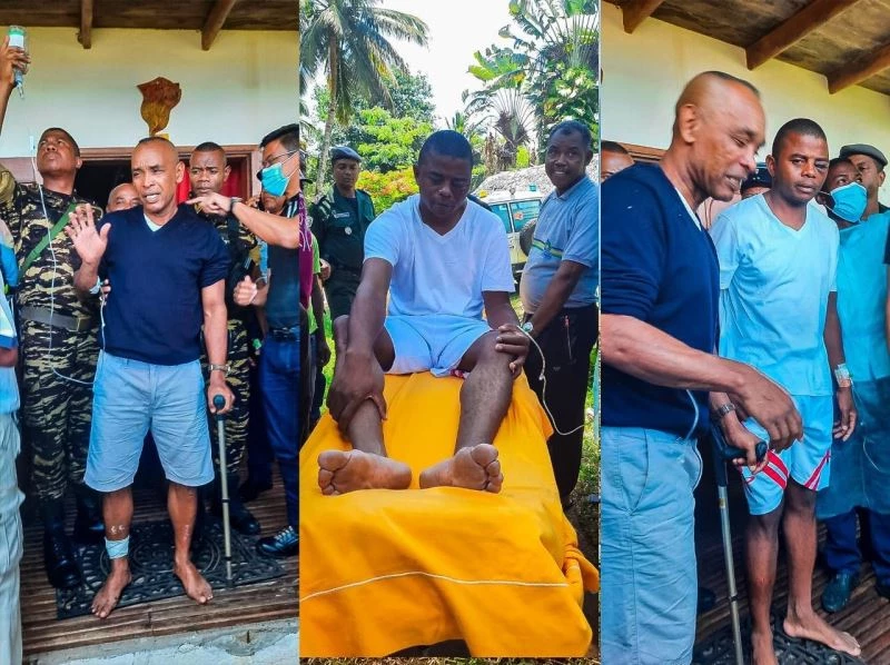 Madagaskarlı Bakanın helikopteri düştü, 12 saat yüzerek hayatta kaldı
