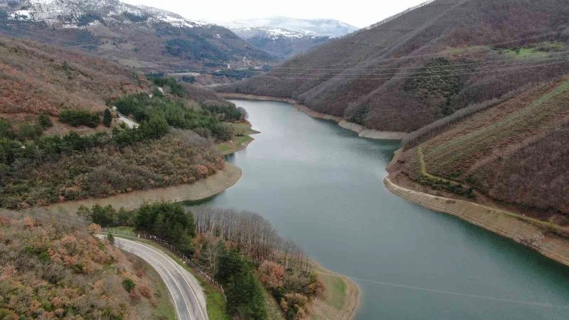 (Özel) Bursa’nın barajları doluyor...Yoğun kar yüreklere su serpti
