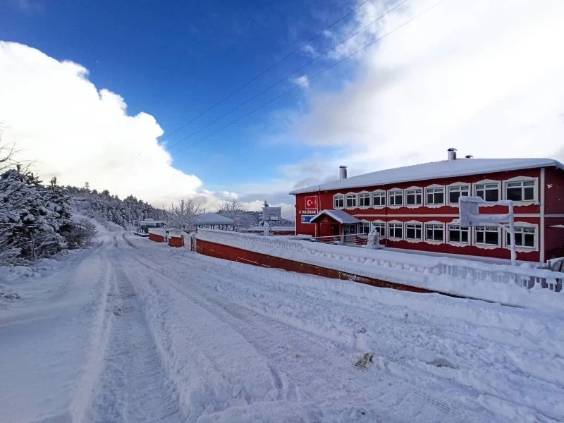 Kastamonu’nun Küre ve İnebolu ilçelerinde eğitime kar engeli
