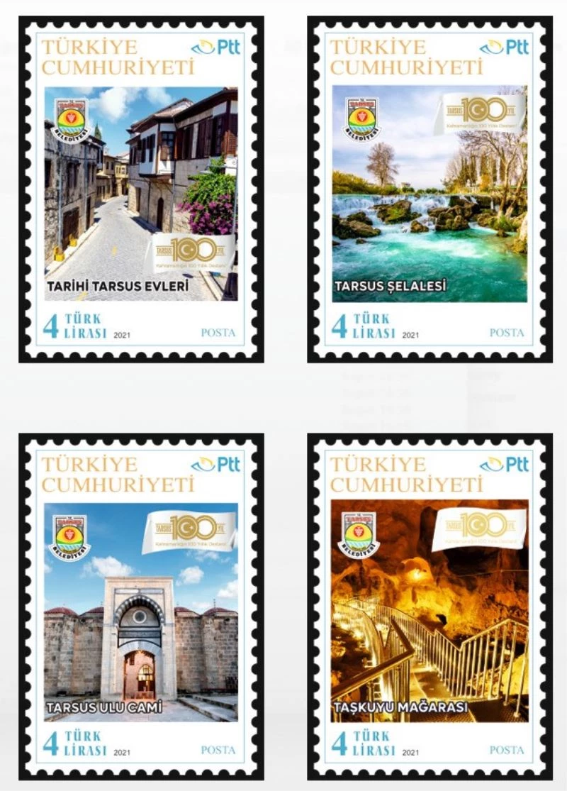 Tarsus’un düşman işgalinden kurtuluşunun anısına özel pul
